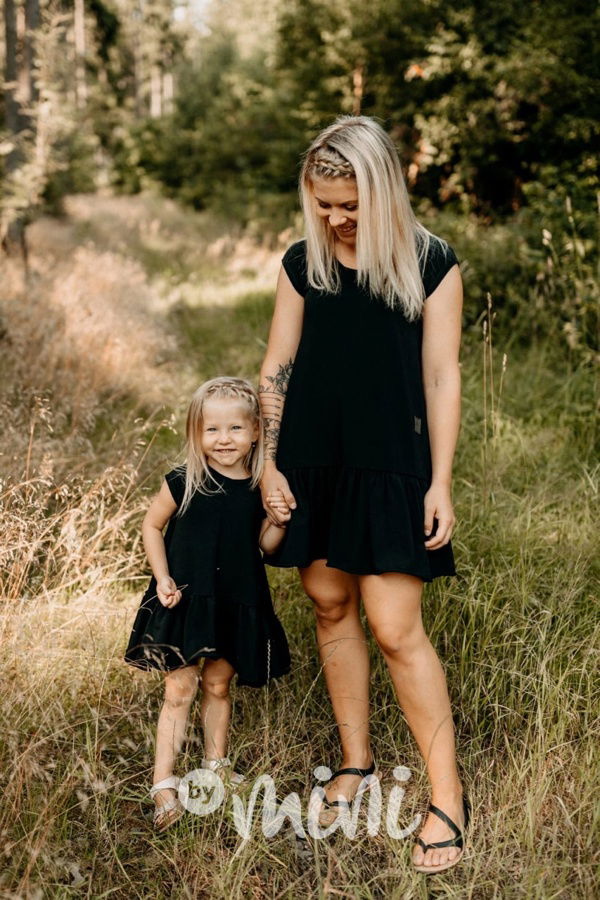 Černé oversize šaty *TOP*