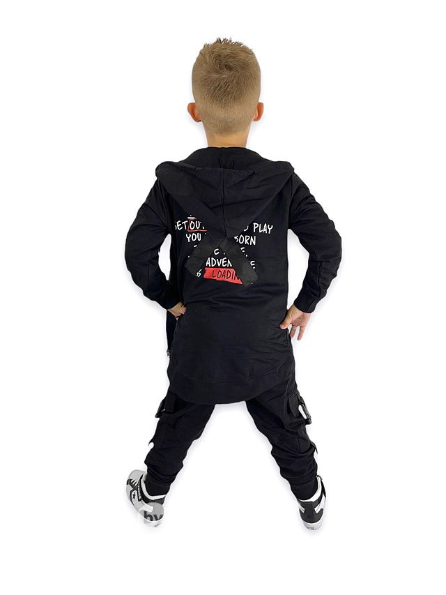 LOADING 3-dílný komplet black