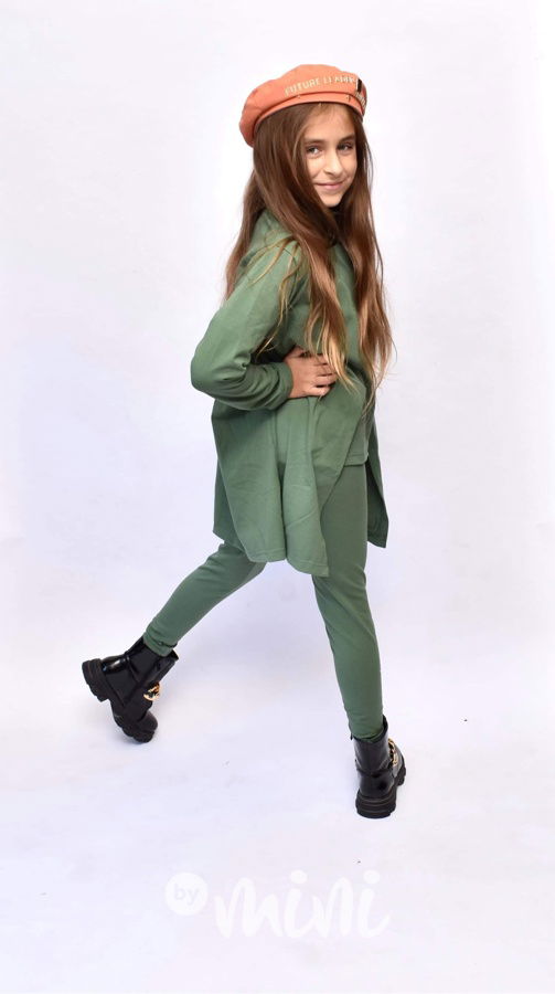 HIT 3-dílný bavlněný komplet khaki