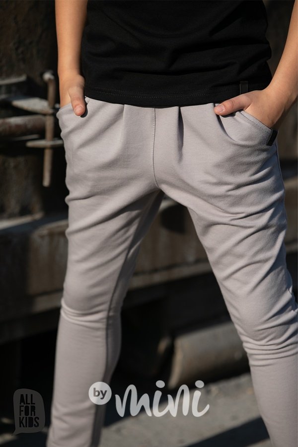 Grey bavlněné kalhoty