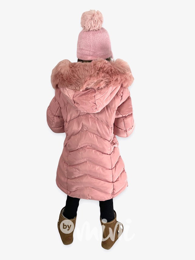 Zimní kabát PUDDER PINK