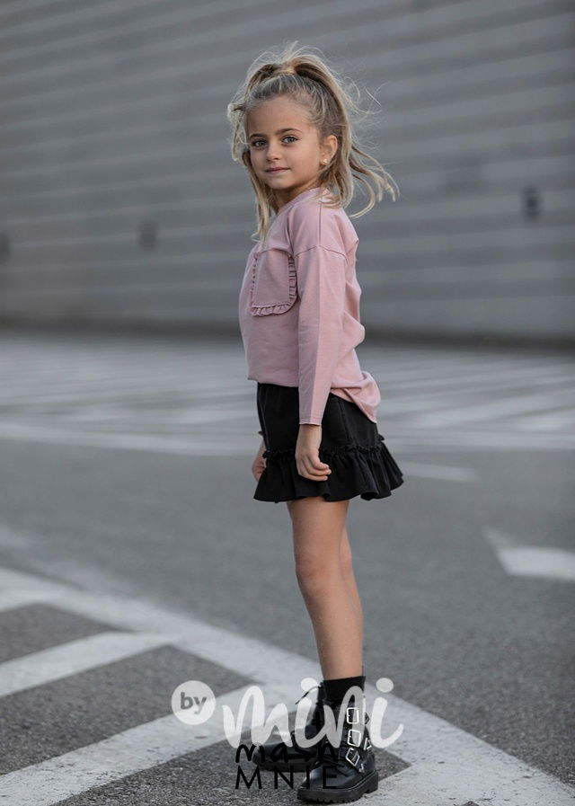 Denim sukně black *MashMnie*