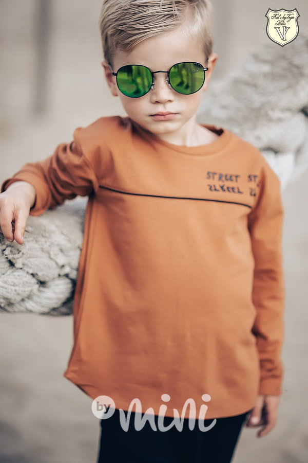 Street style triko béžové