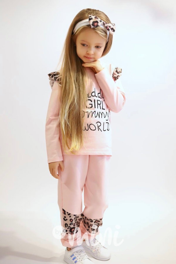 DADDY's girl 3-dílná souprava pink