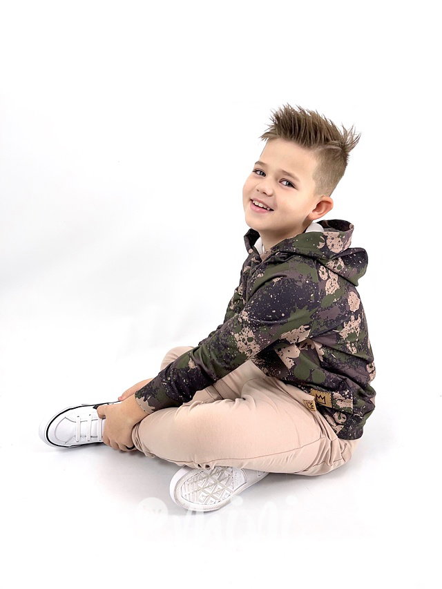Army splash mikina