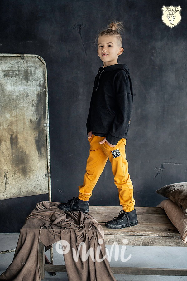Voga boy bavlněné kalhoty yellow