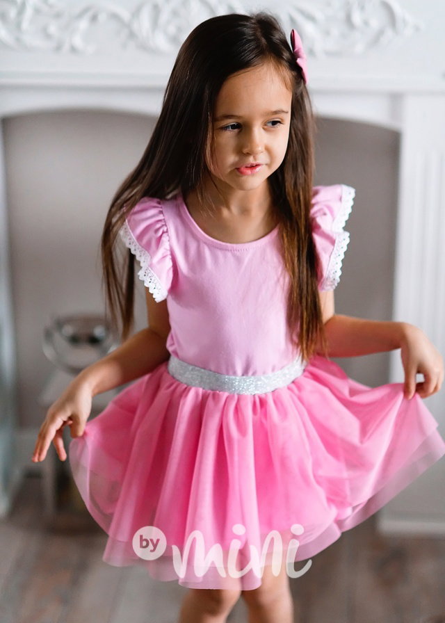 Lily Grey blůzka s krajkou pink