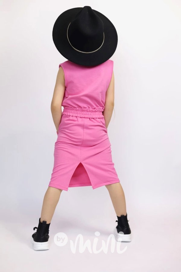Summer top + sukně pink