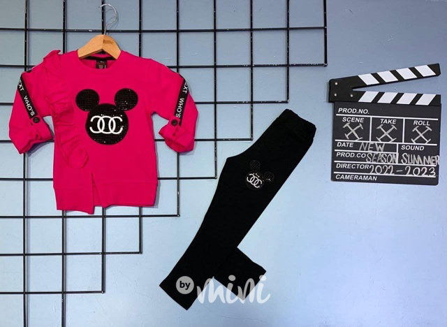 COCO flitr set s volánky