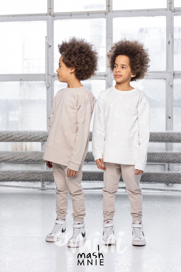 WOLF SOUL jogger tepláky beige *MashMnie*