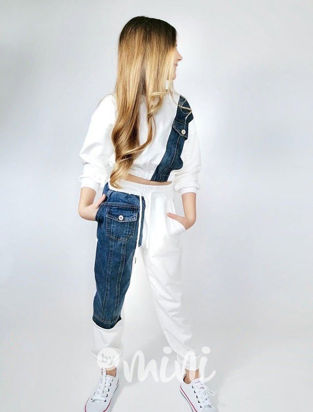 GLAMOUR souprava white&jeans
