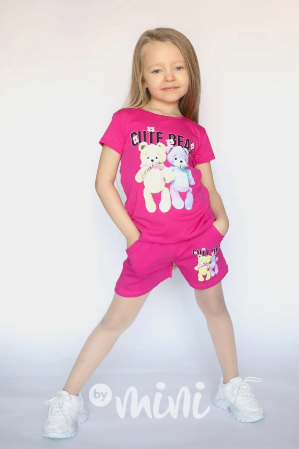 Teddies letní malinový set