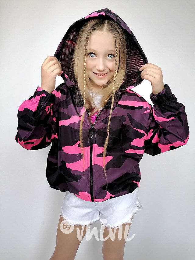 Pink army jarní bunda "větrovka"