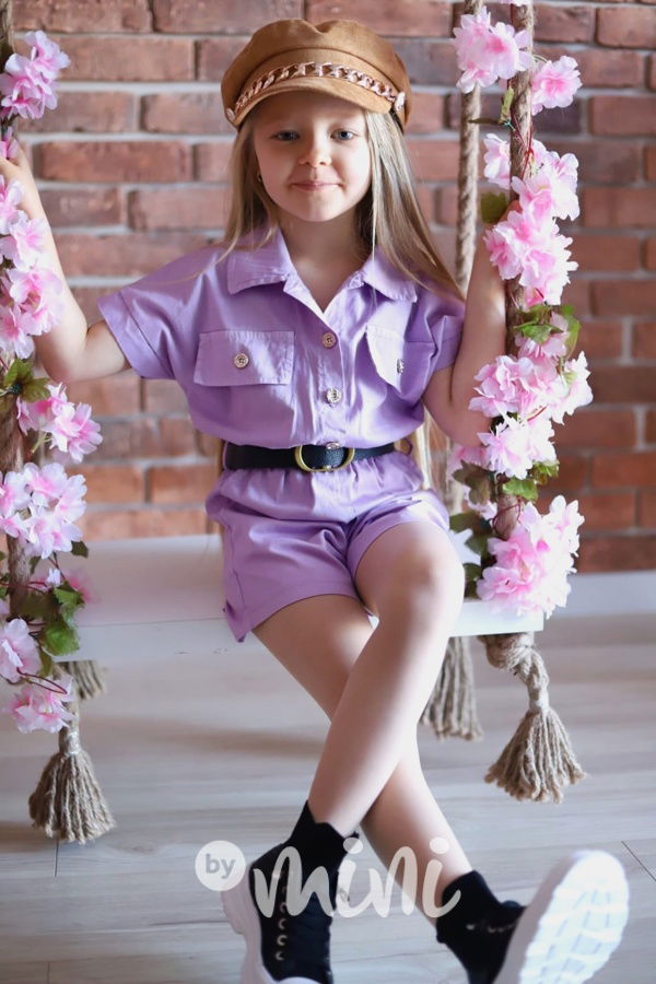 Lila overal s páskem