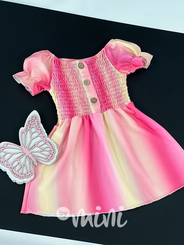 Letní barevné šaty Sunrise