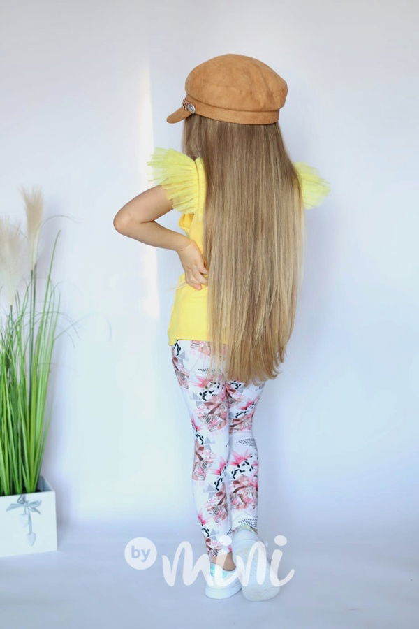 Millennium Flamingo soft cotton legíny *Lily Grey*