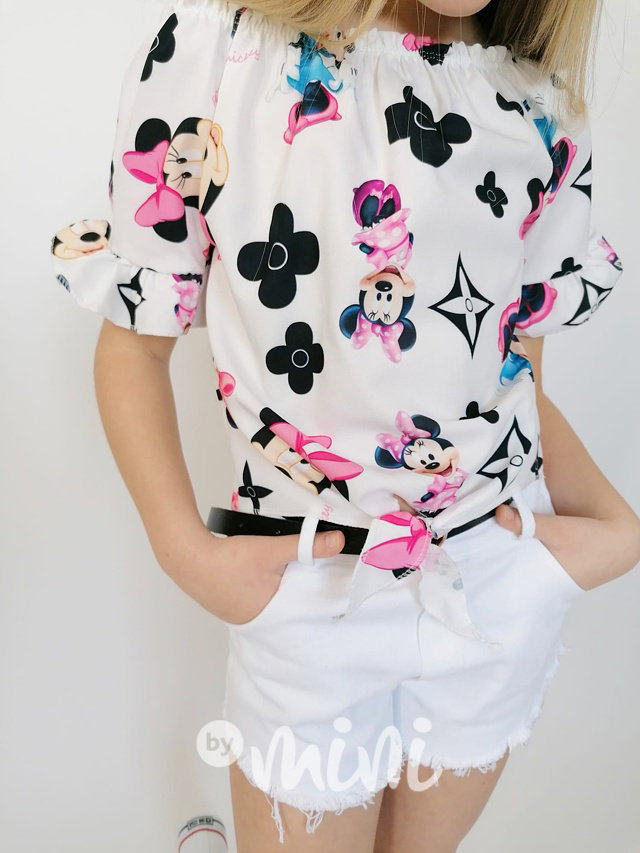 Minnie summer blůzka white