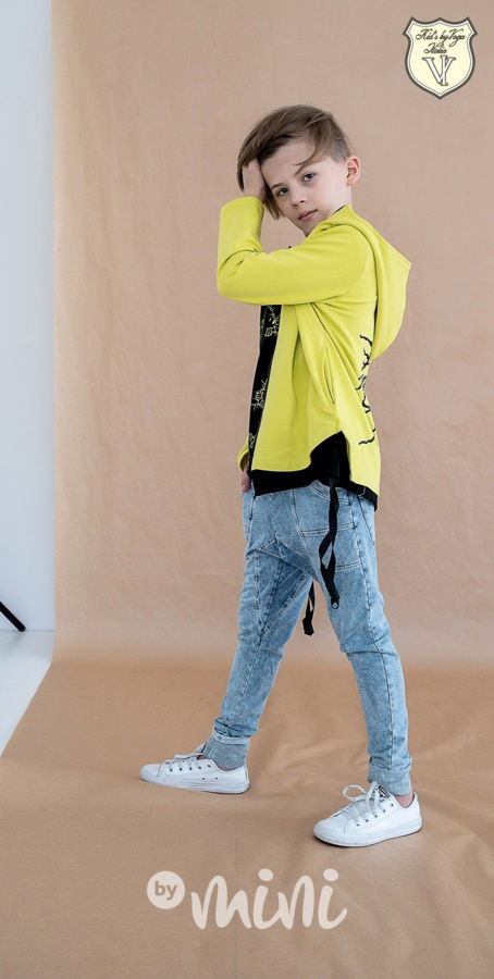 Voga boy mikina lemon