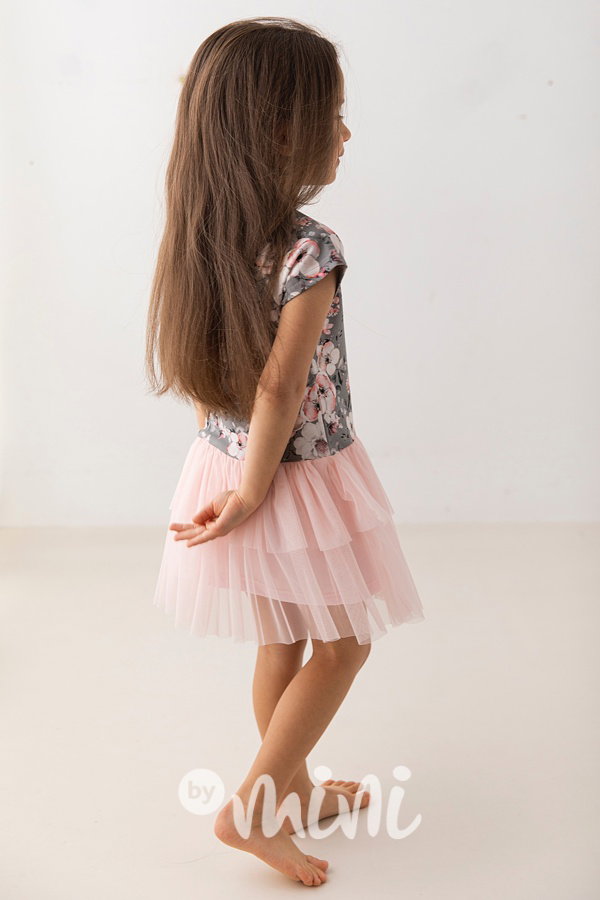 Lily Grey šaty s tylem Grey season