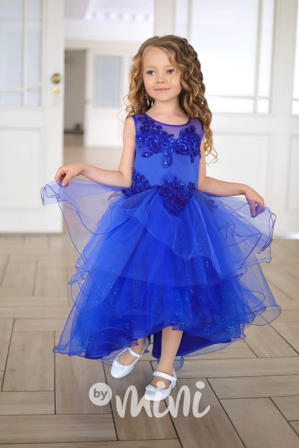 PREMIUM luxusní šaty royal blue