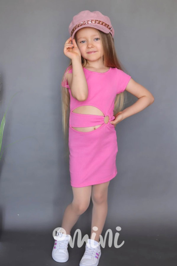 Little dress - barbie pink šaty
