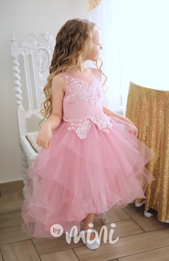 PREMIUM luxusní šaty pink