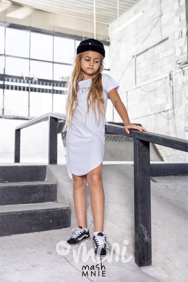 Mash Mnie sporty long šaty white