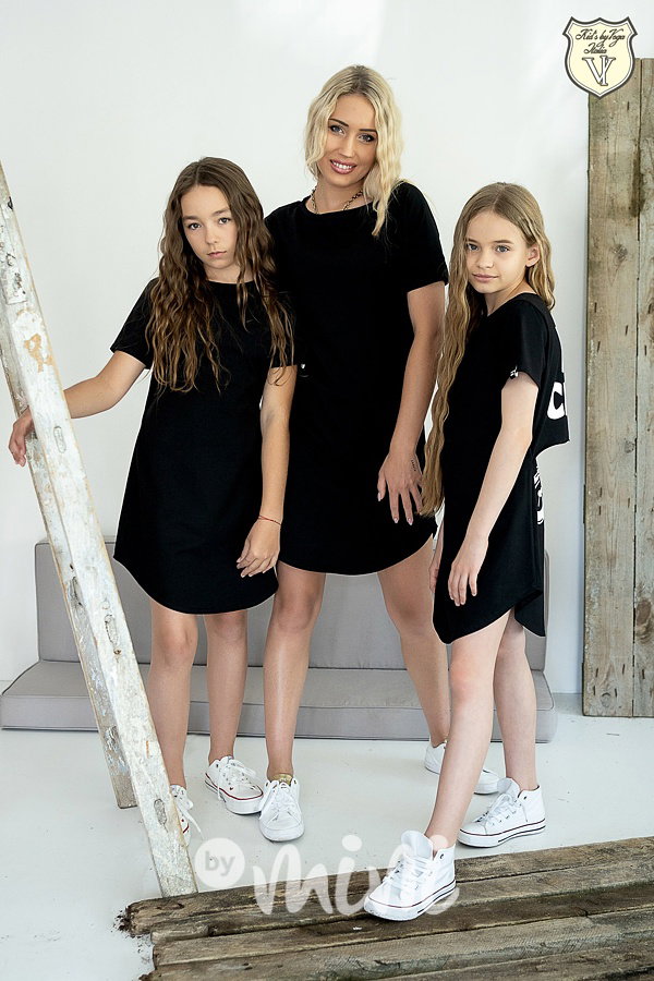 Voga letní šaty CRAZY black