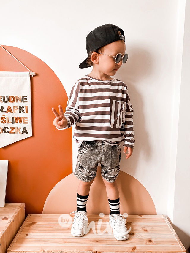 NUNU vintage black kraťasy