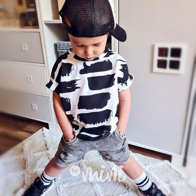 NUNU vintage black kraťasy