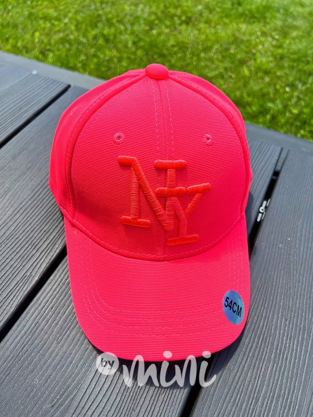NY kšiltovka neon pink