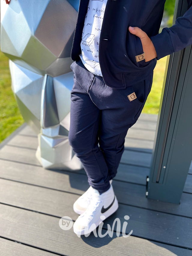 Mikinové sako dark blue