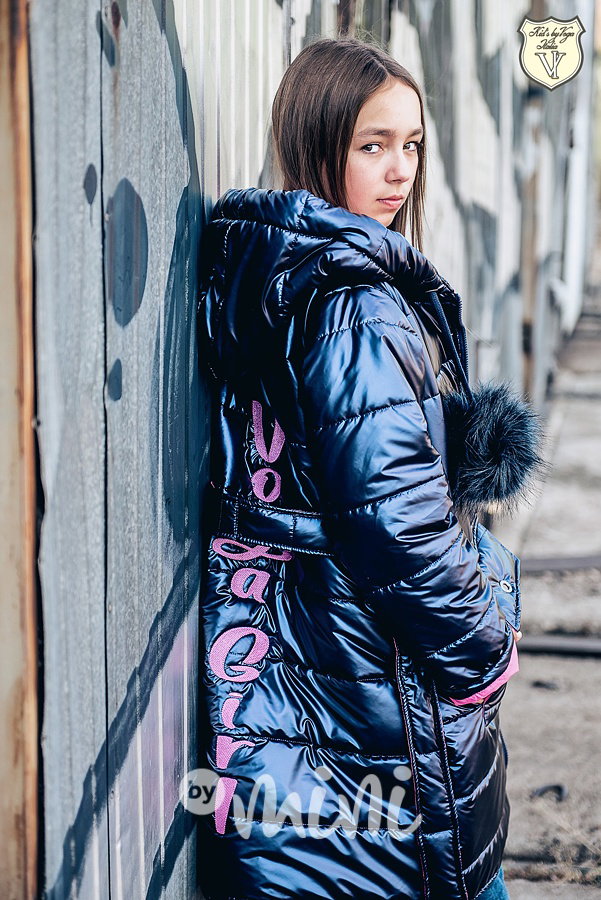 Voga kabát blue/pink