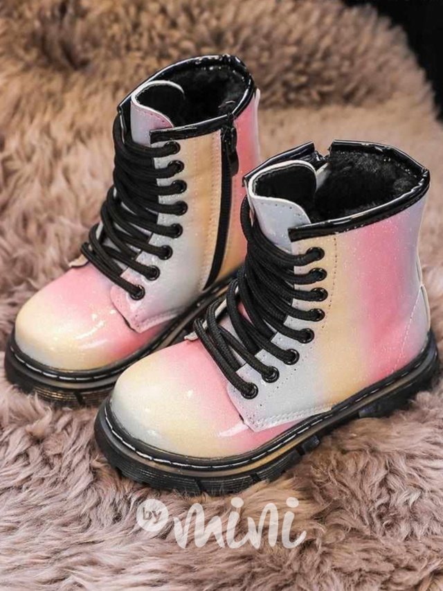 Vyteplené boots RAINBOW