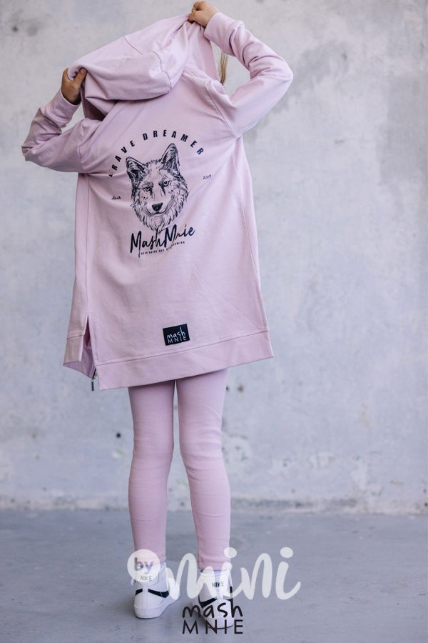 Mash Mnie mikina WOLF pink