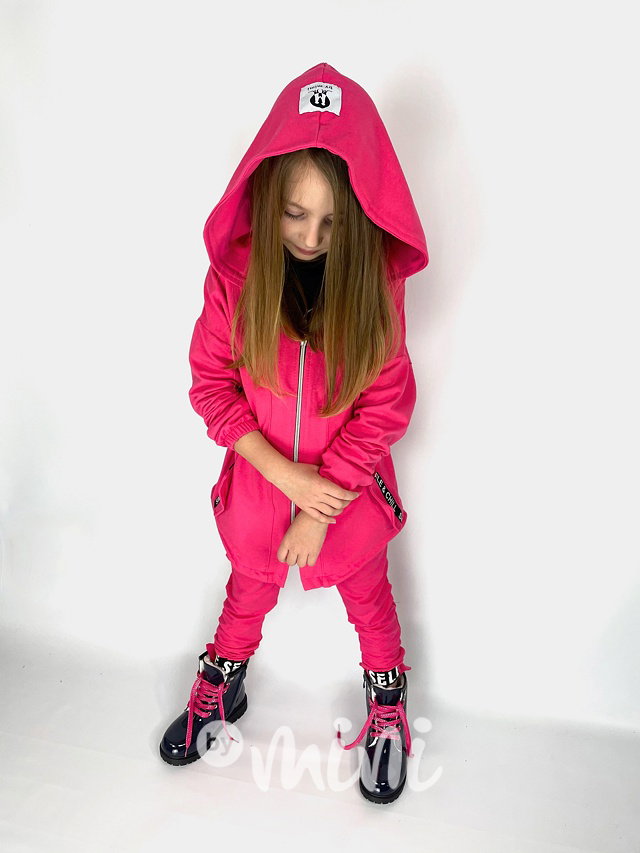 Vyteplené polokozačky navy/pink