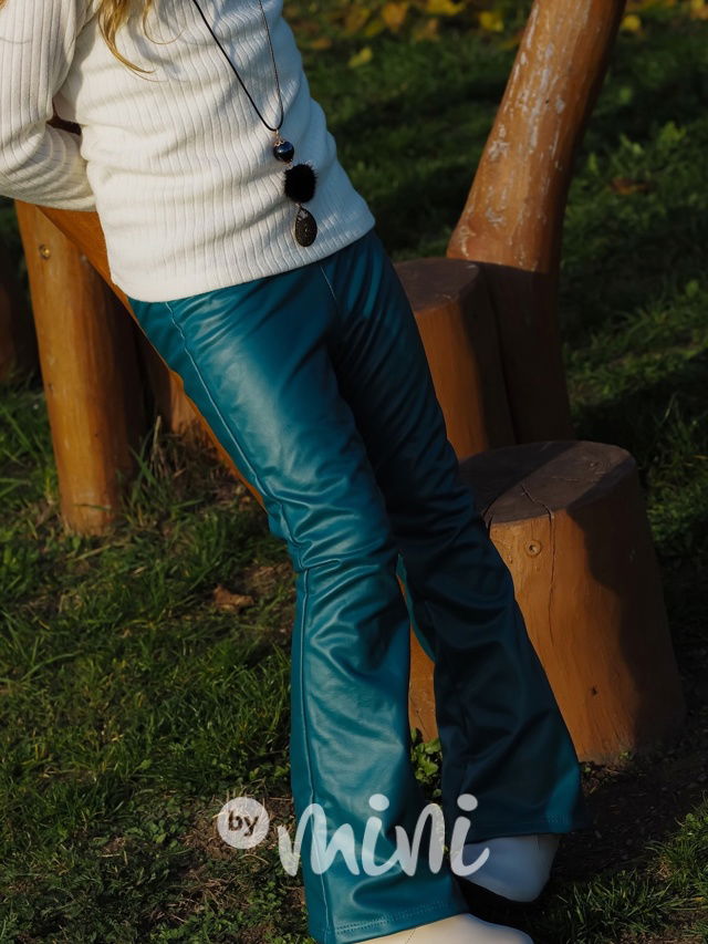 Eco leather thermo zvonáče petrol