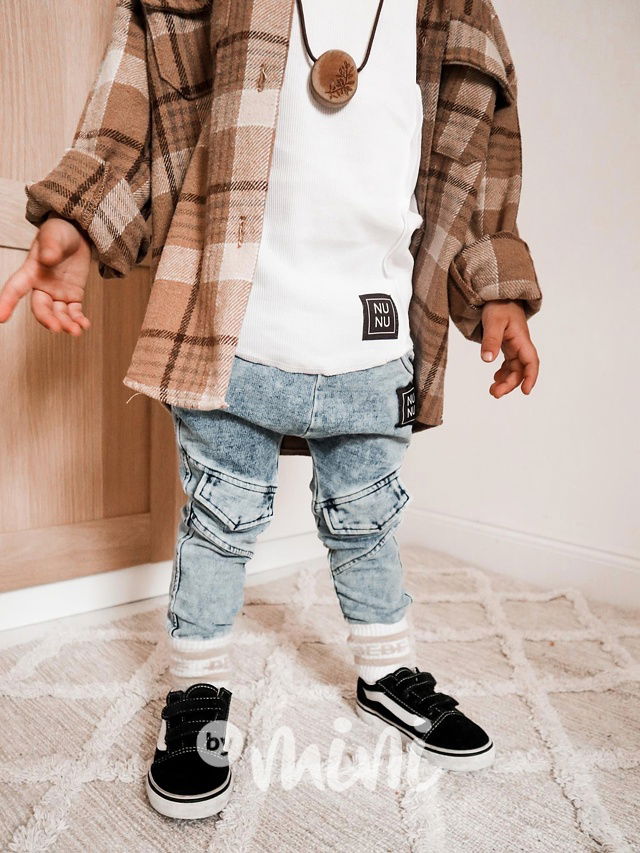 NUNU vintage blue jogger