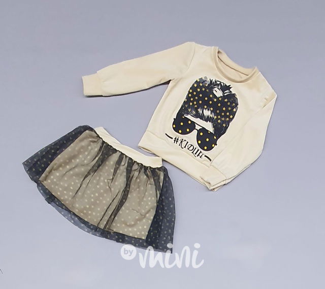 Stars velur mikina + sukně