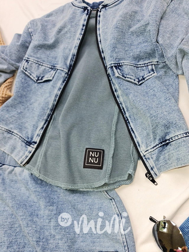 NUNU longsleeve triko jeans