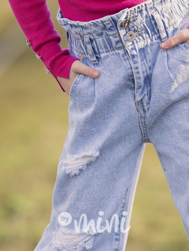 Exclusiv fashion jeans široké nohavice