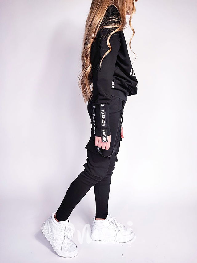 Fashion mikina černá