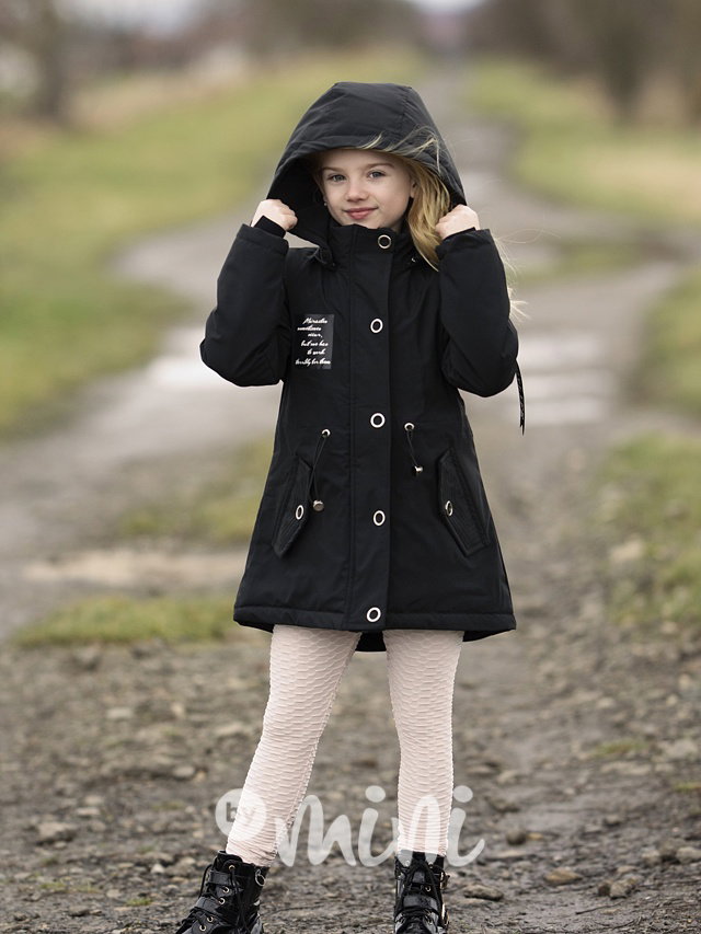 Jarní kabátek černý