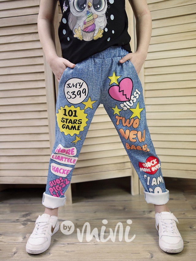 Stretch kalhoty CITY blue jeans