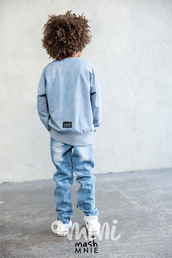 Mash Mnie vintage mikina blue