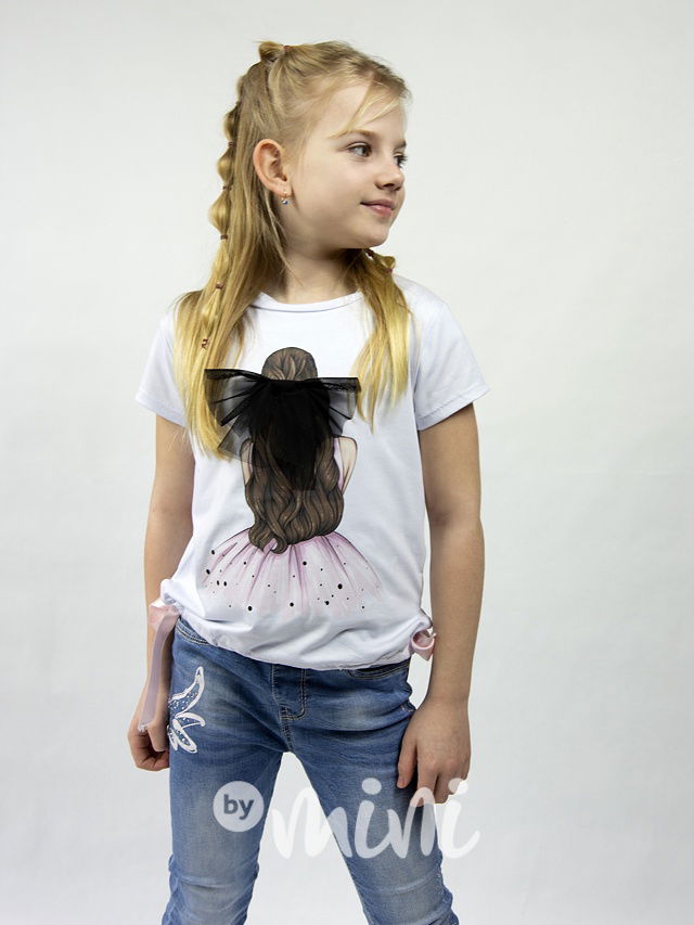 Girlie triko s tylem