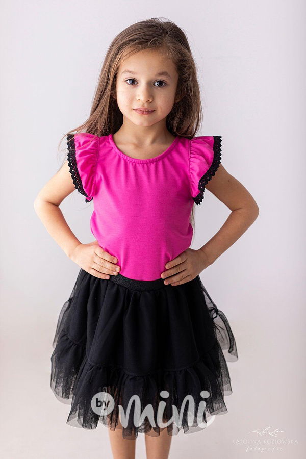 Black maxi tutu sukně Lily Grey