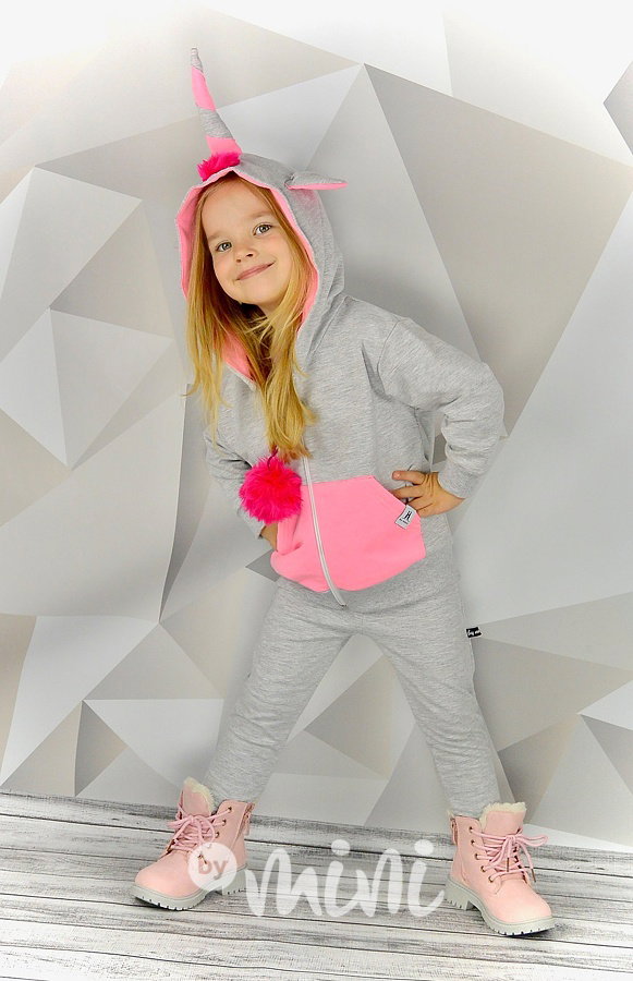 Jednorožec grey mikina