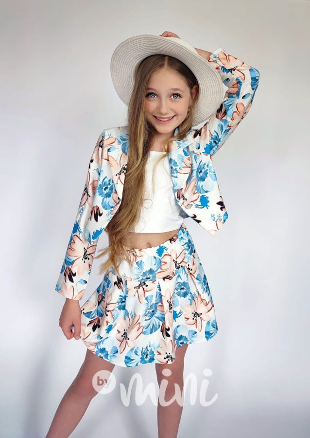 Flower sako + sukně