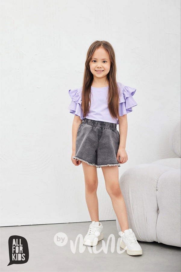 AFK blůzka maxi frill lila